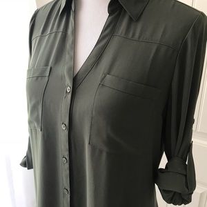 Express Portofino Women’s Dress Shirt Medium